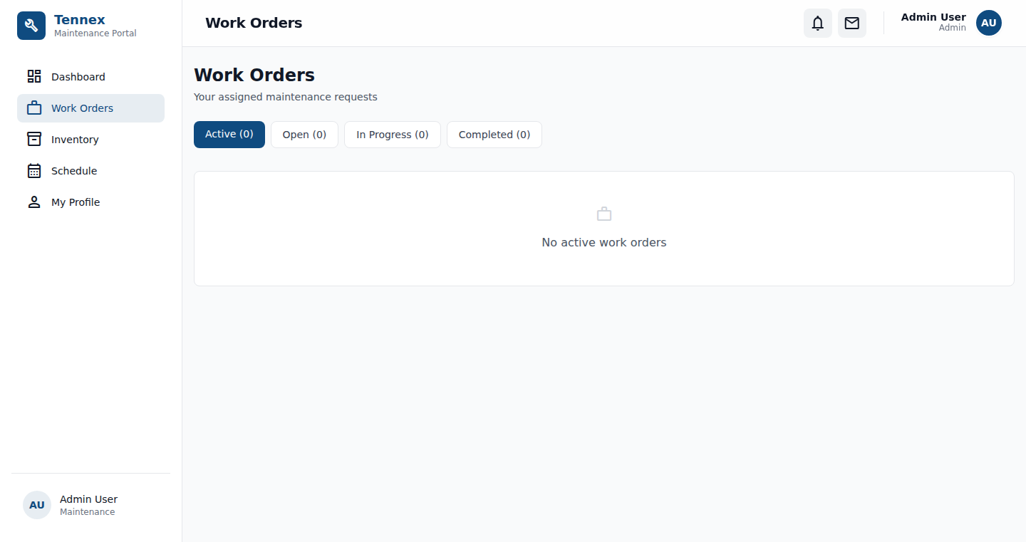 Maintenance Request Detail